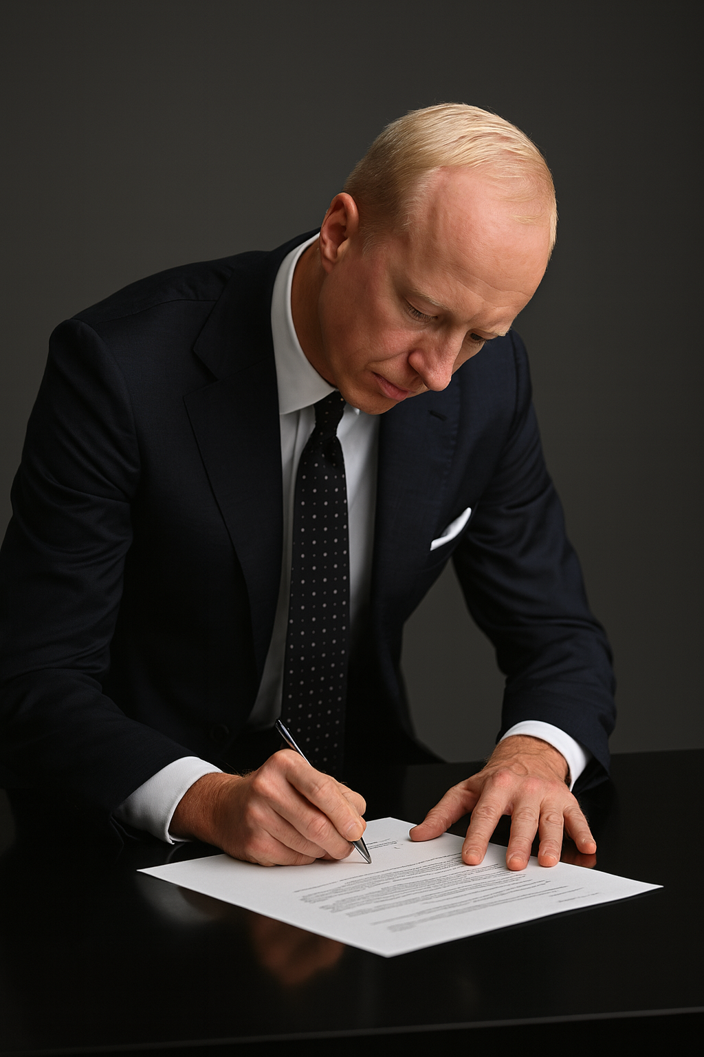 Radca Prawny Tomasz Bębenek w biurze